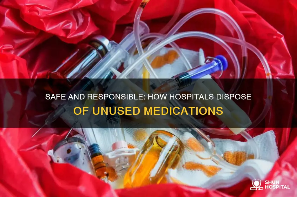 how do hospitals dispose drugs