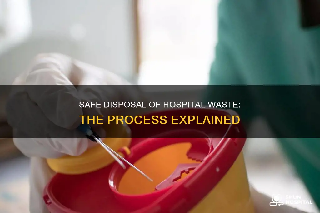how do hospitals dispose of biological waste