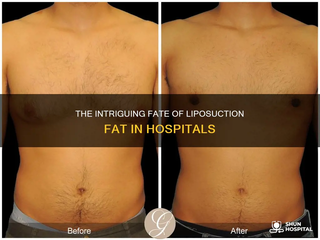how do hospitals dispose of liposuction fat