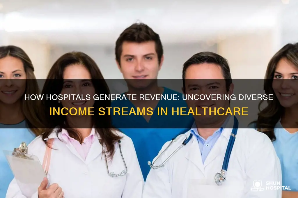 how do hospitals generate income