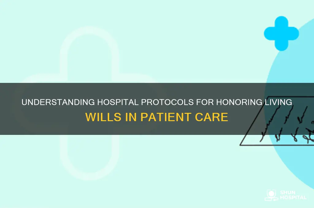 how do hospitals handle livingwills