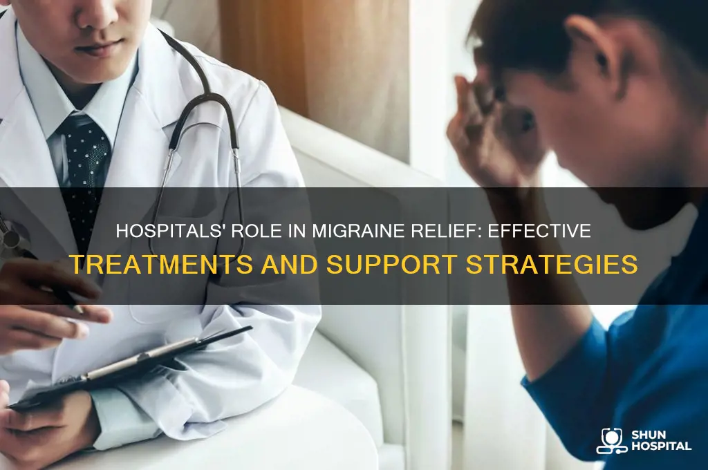 how do hospitals help migraines