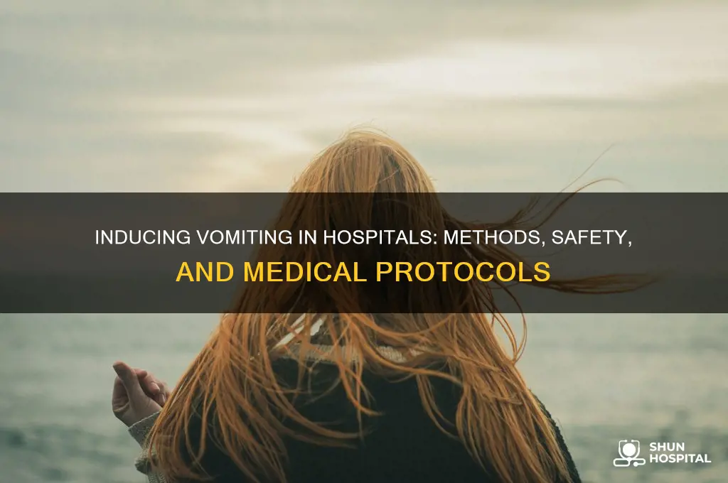how do hospitals induce vomiting