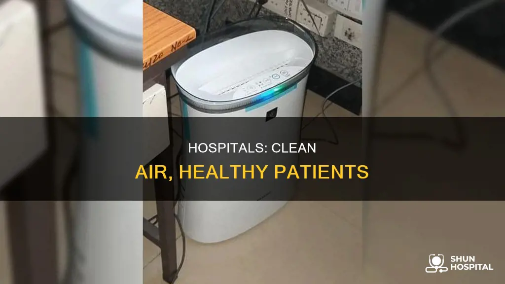 how do hospitals keep their air clean