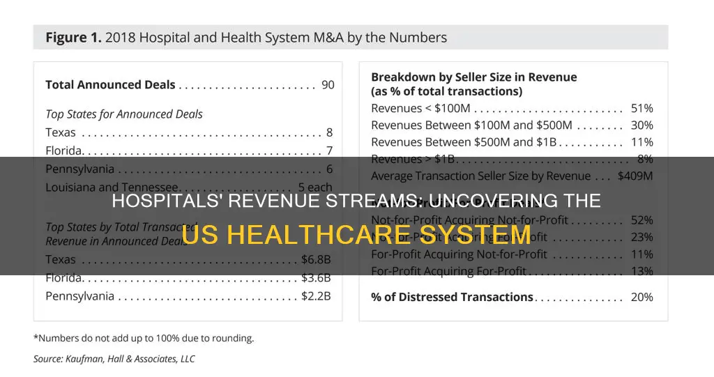 how do hospitals make money in us