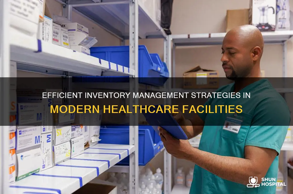 how do hospitals manage inventory