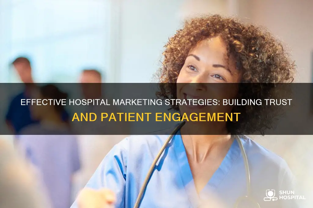 how do hospitals market