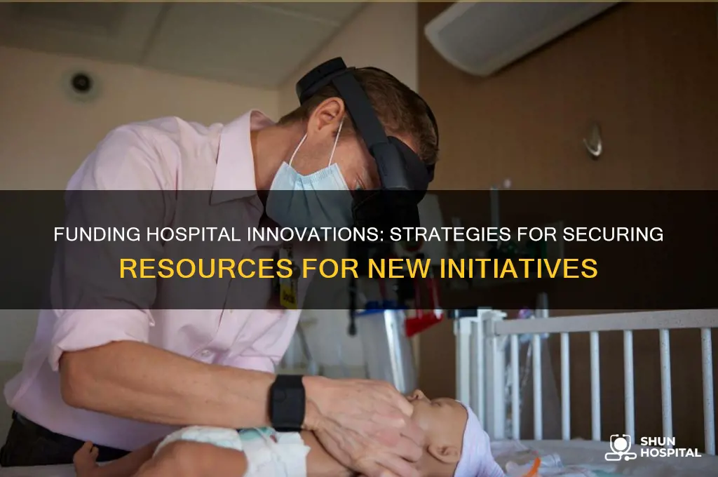 how do hospitals obtain money to implement new initiatives