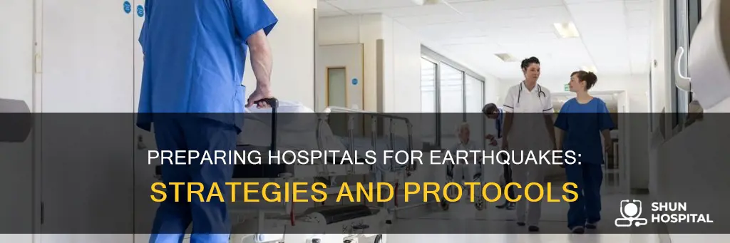 how do hospitals prepare for an earthquake