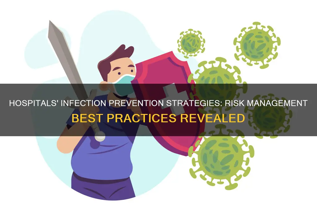 how do hospitals prevent infections in terms of risk management