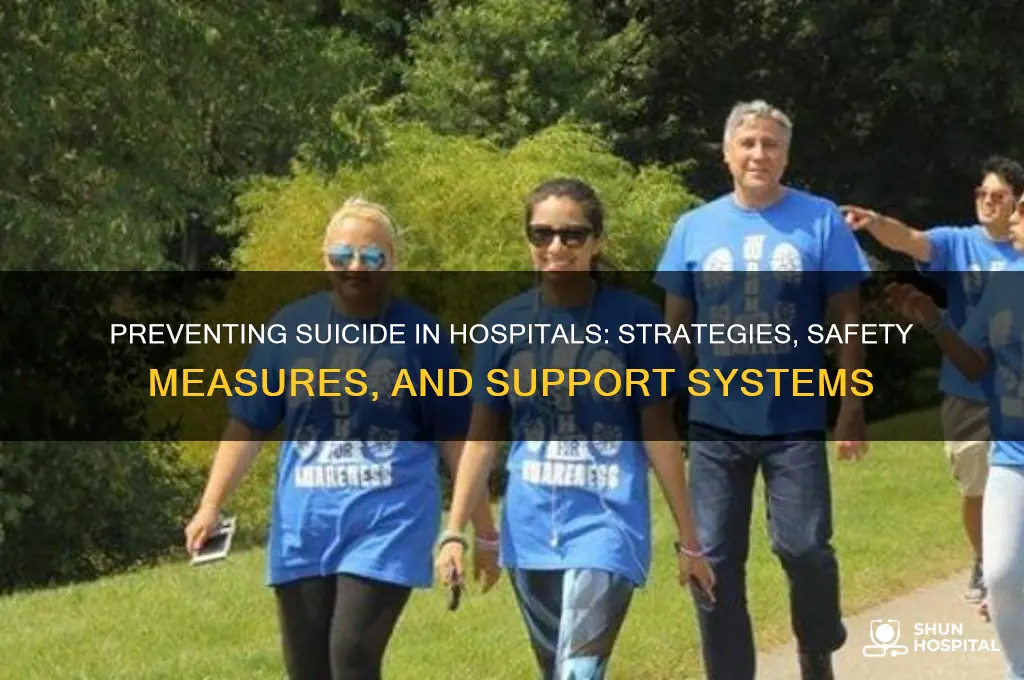 how do hospitals prevent suicide
