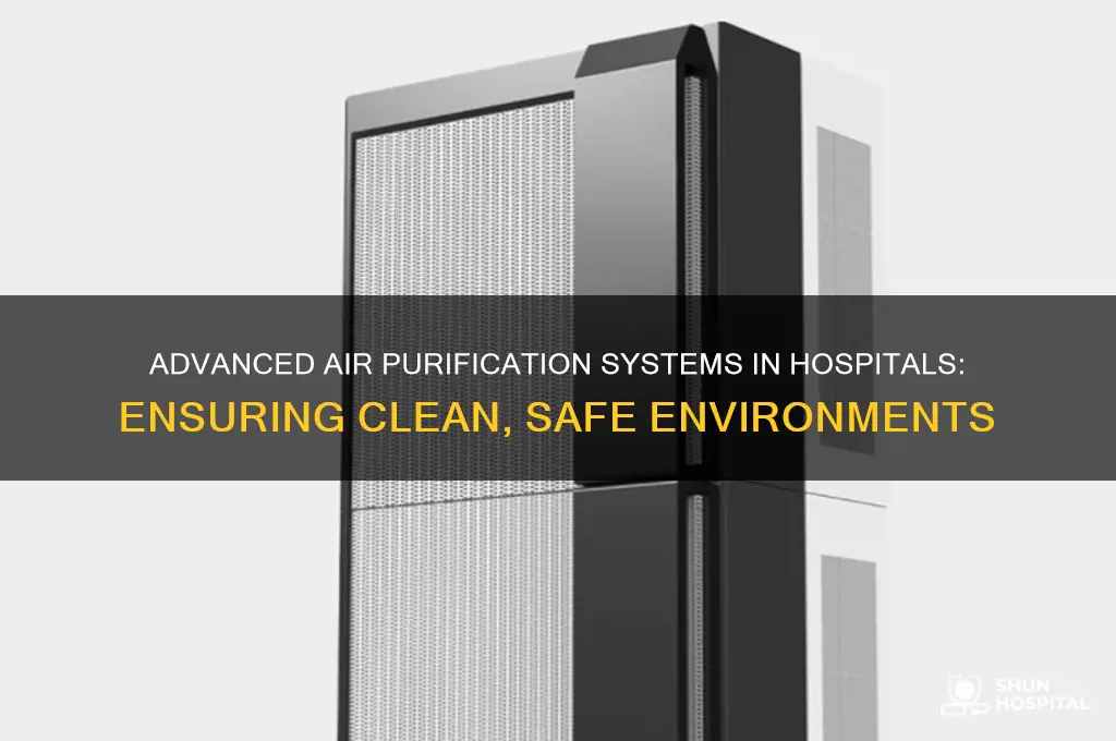 how do hospitals purify air