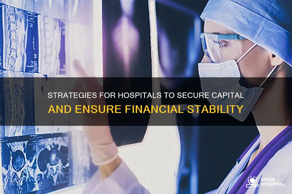 how do hospitals raise capital