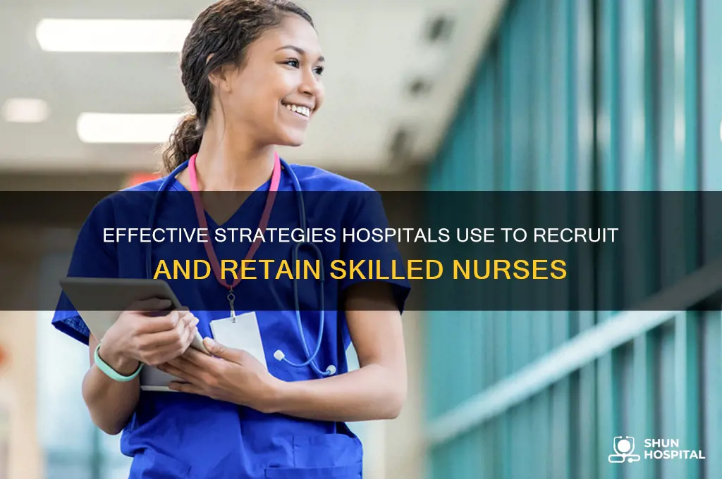 how do hospitals recruit nurses