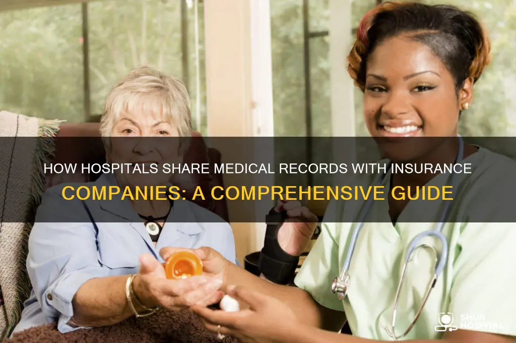 how do hospitals share medical records with insurance companies