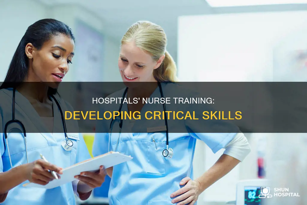 how do hospitals teach nurses special skills