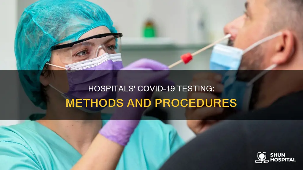 how do hospitals test for corona virus