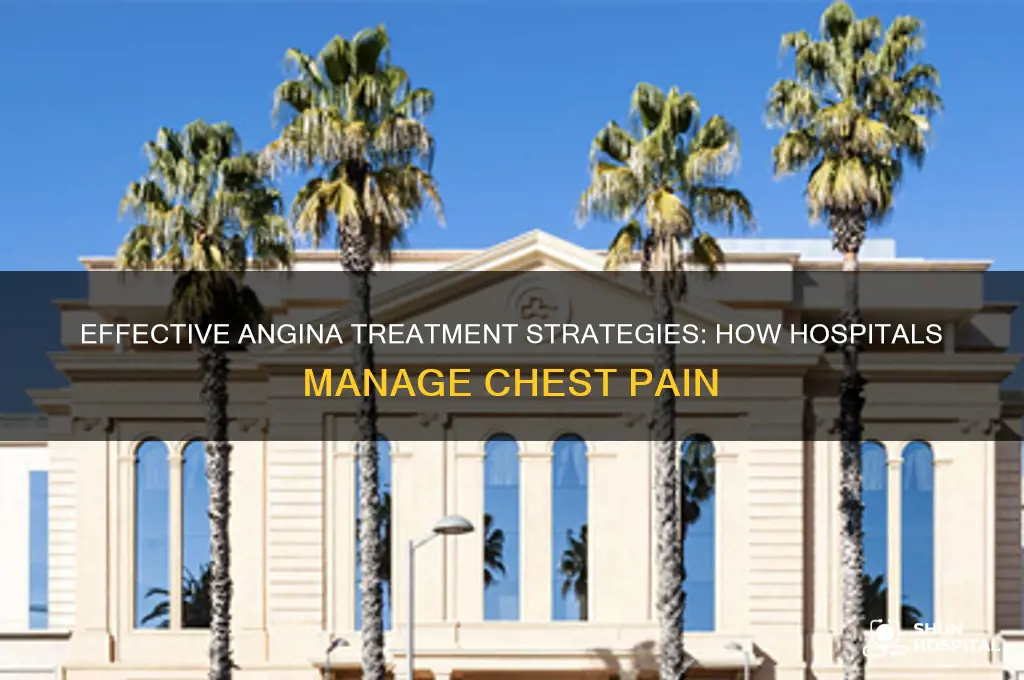 how do hospitals treat angina