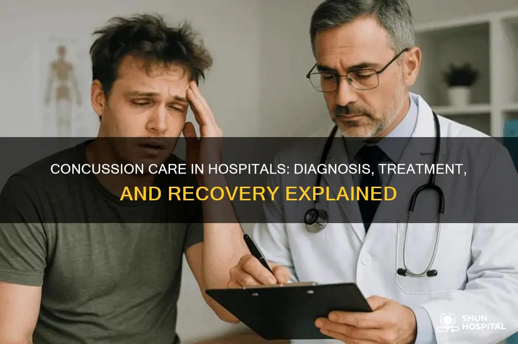 how do hospitals treat concussions
