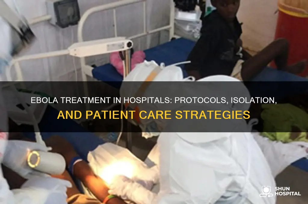 how do hospitals treat ebola