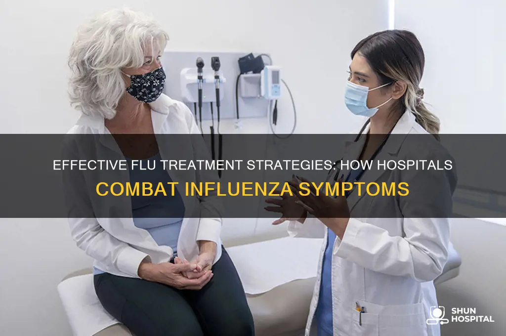 how do hospitals treat flu