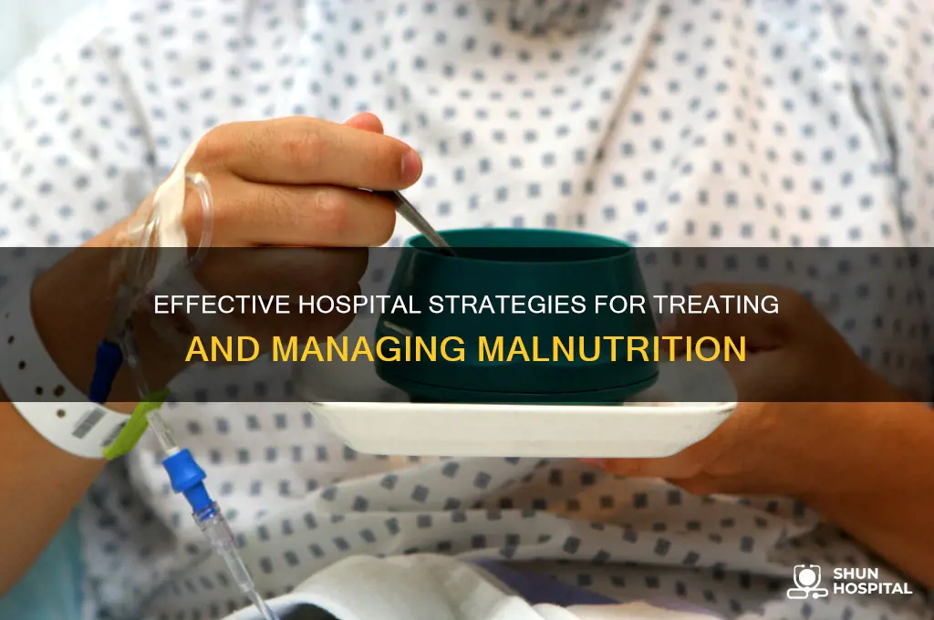 how do hospitals treat malnutrition