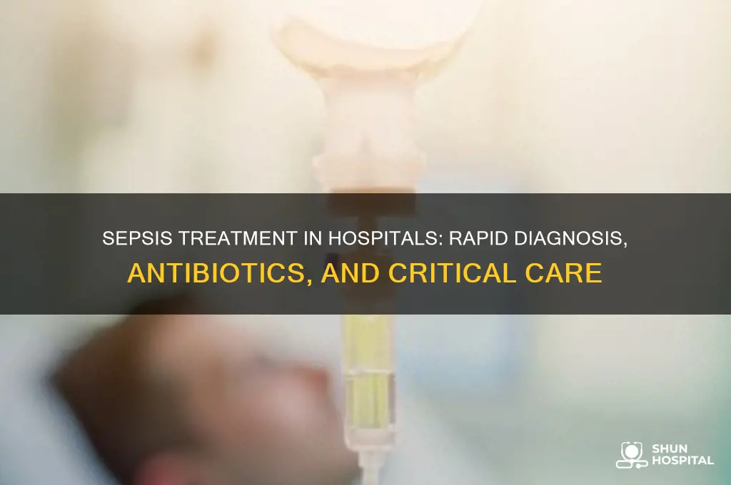 how do hospitals treat sepsis