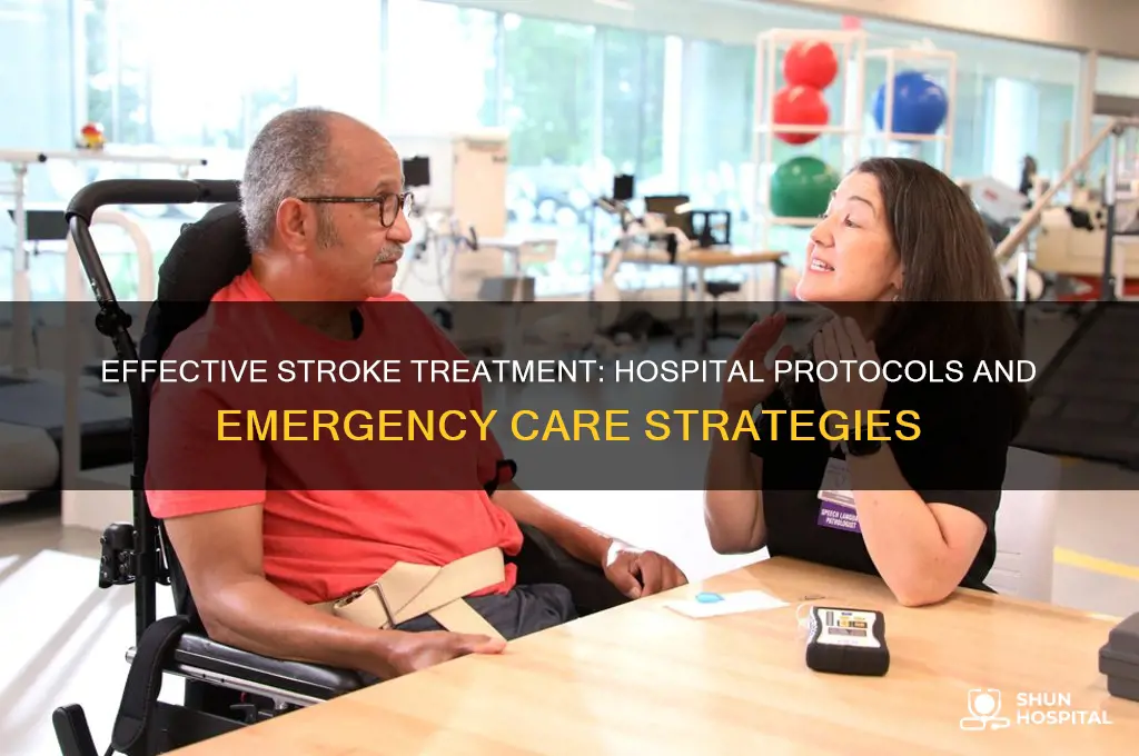 how do hospitals treat stroke