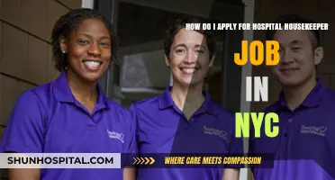 NYC Hospital Housekeeper Job Application Guide: Steps to Apply