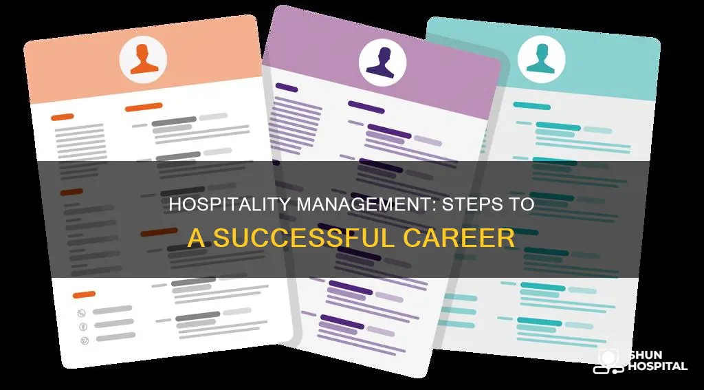 how do i become a hospitality manager