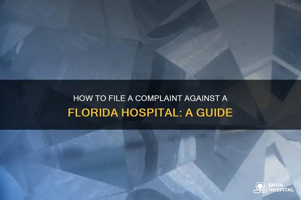 how do i complain about a hospital in florida