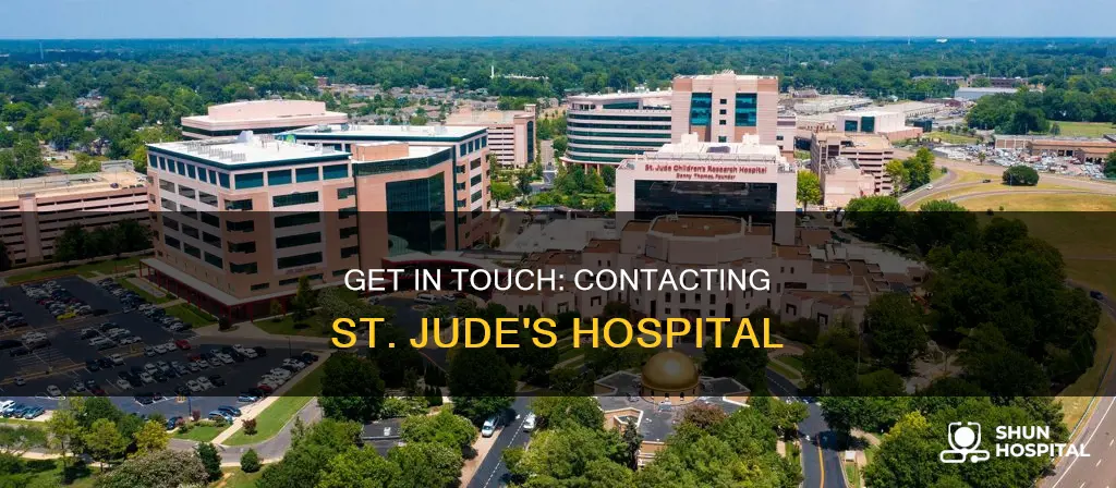 how do i contact saint judes hospital