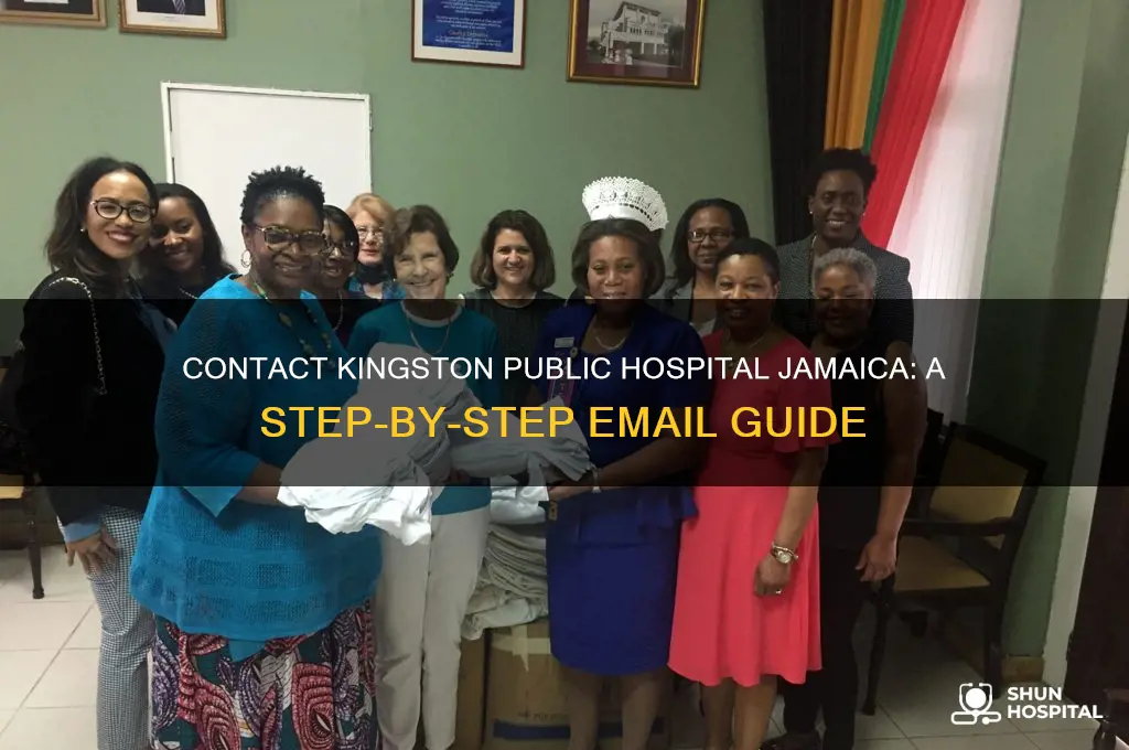 how do i email kingston public hospital in jamaica