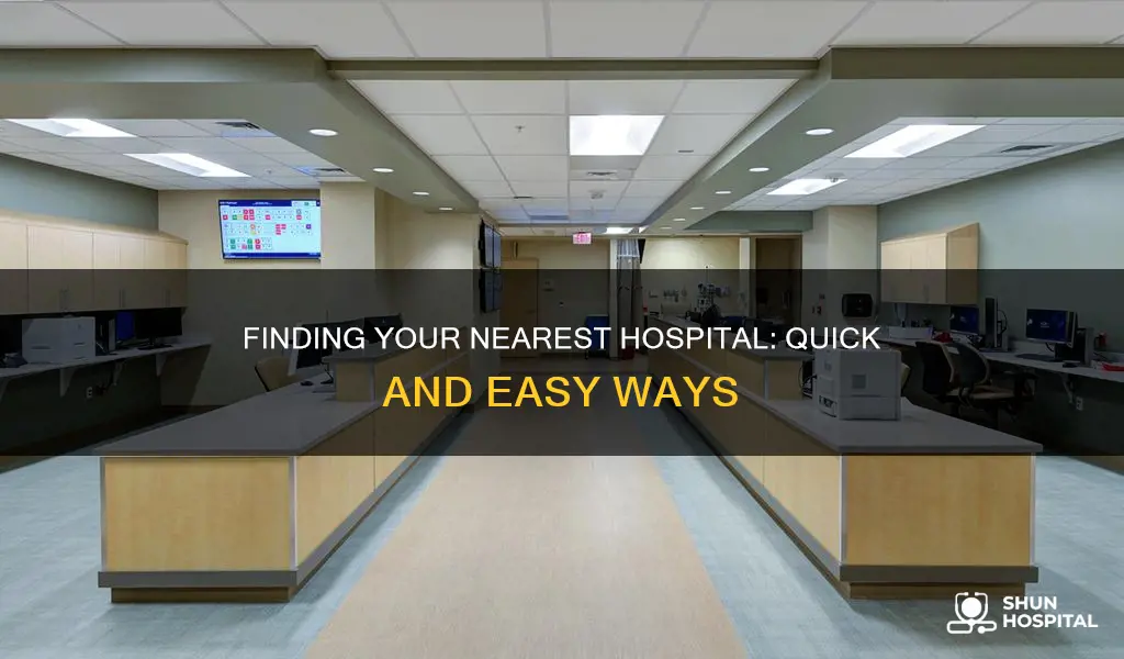how do i find my nearest hospital