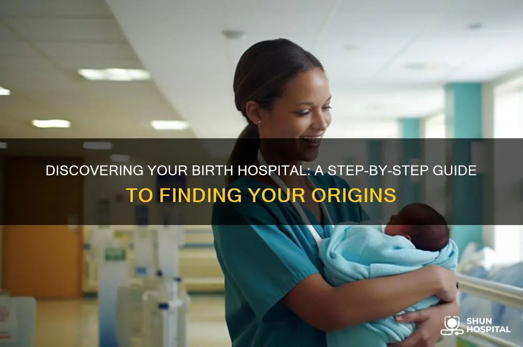 how do i find what hospital i was born in