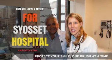 How to Leave a Review for Syosset Hospital: A Step-by-Step Guide