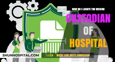 Finding the Hospital Record Custodian: A Step-by-Step Guide