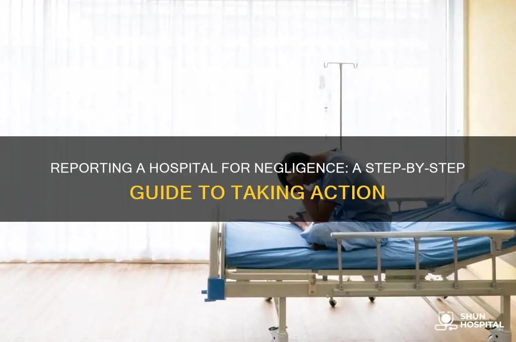 how do i report a hospital for poor care