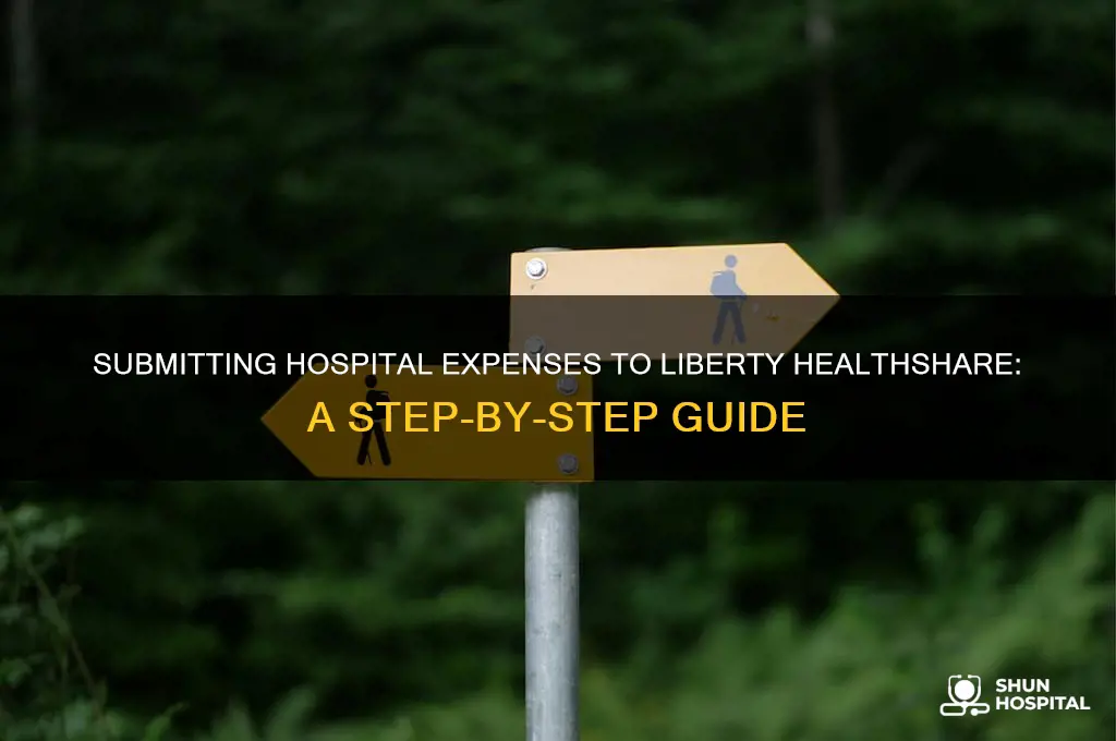 how do i submit hospital expenses to liberty healthshare