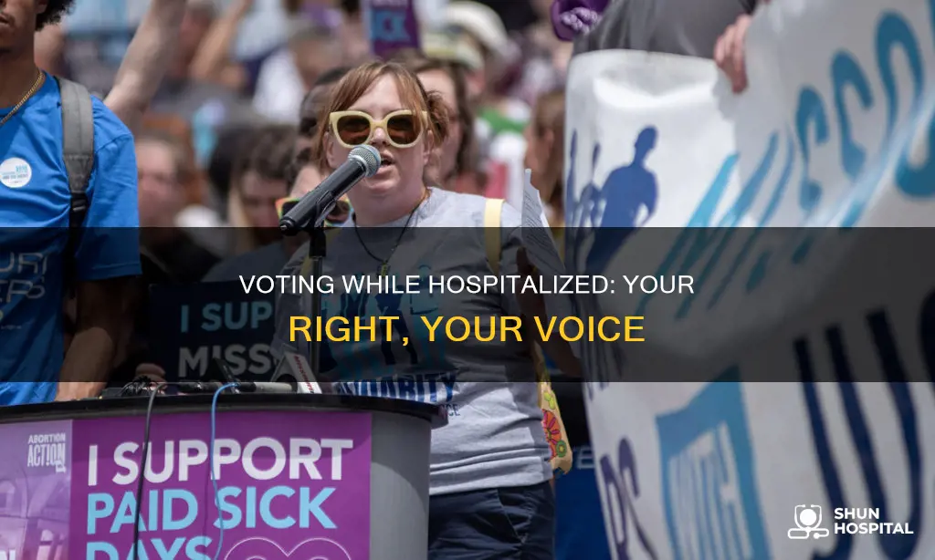 how do i vote from the hospital