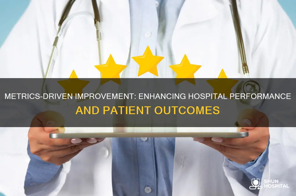 how do metrics help develop improvement capability in a hospital