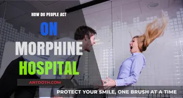 Morphine's Impact: Hospital Patient Behavior Explored