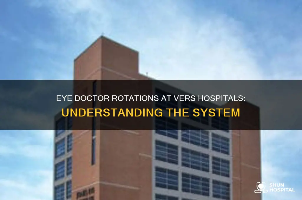 how do the eye doctors rotate at the vers hospitals