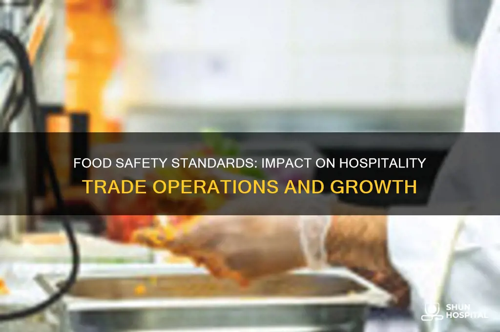how do the food safety standards affect the hospitality trade