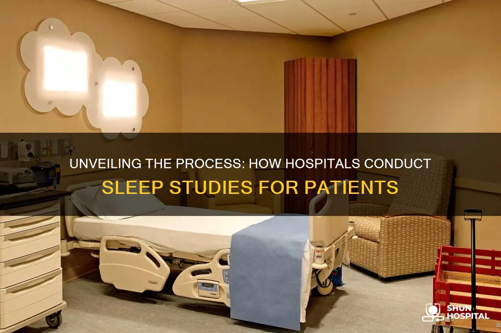 how do they do a sleep study in the hospital