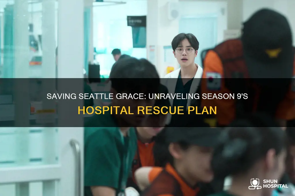 how do they save the hospital in season 9