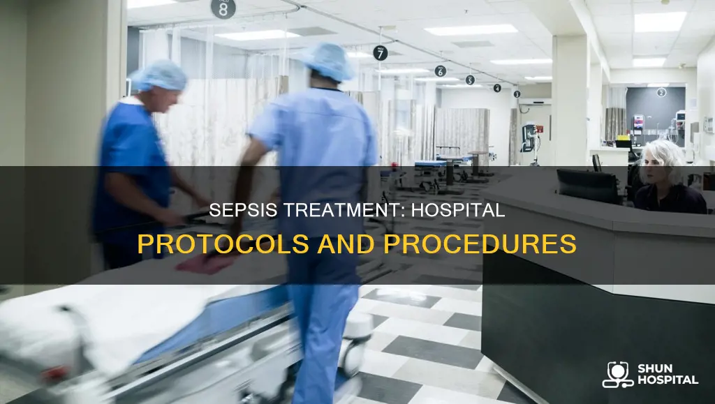 how do they treat sepsis in hospital