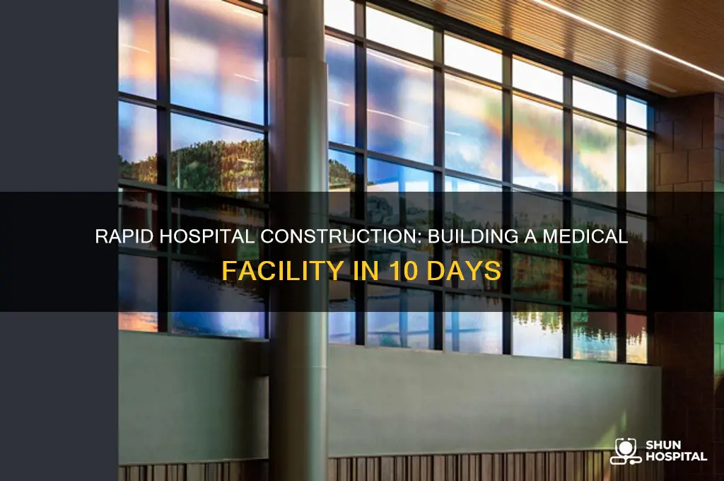 how do you build a hospital in 10 days