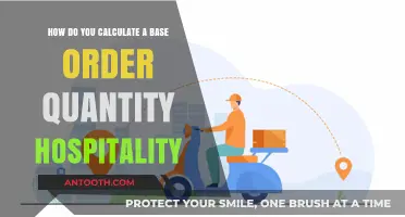 Calculating Base Order Quantity in Hospitality: A Step-by-Step Guide