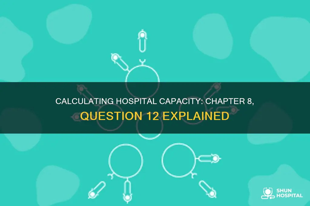 how do you calculate hospital capacity chapter 8 question 12